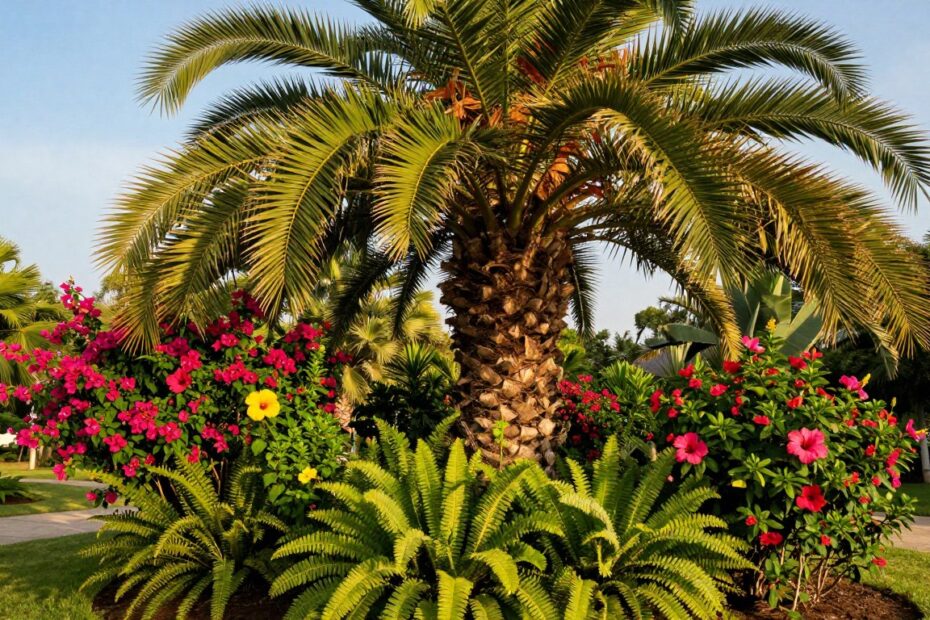 Co posadzić obok klonu palmowego