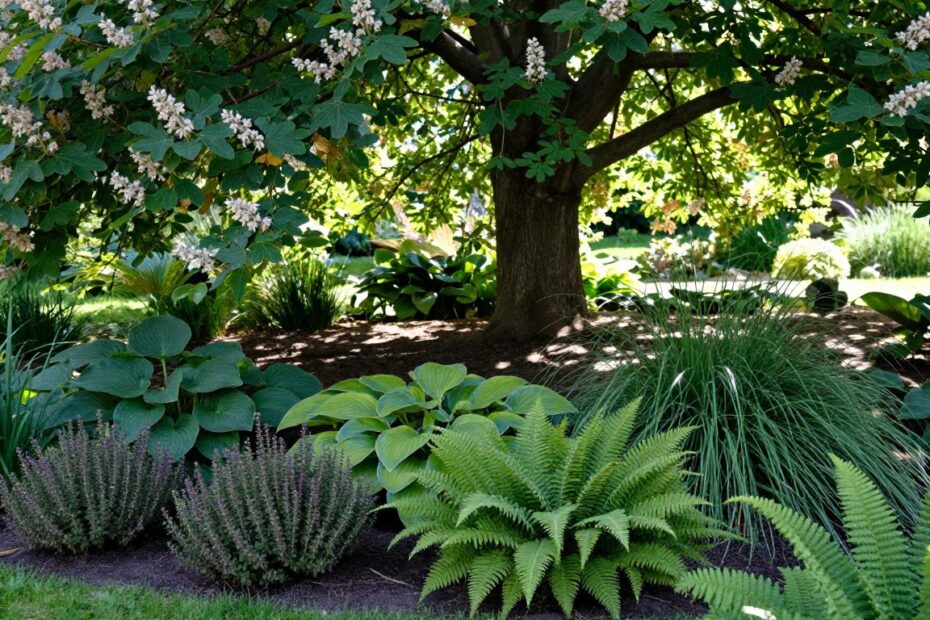 Co posadzić pod klonem