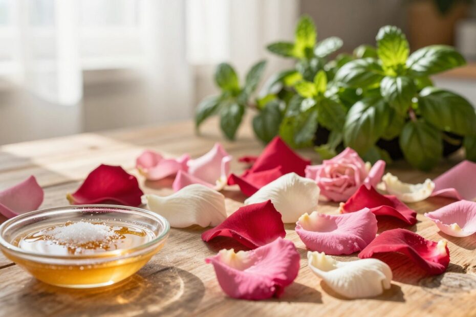 Co zrobić z płatków róży