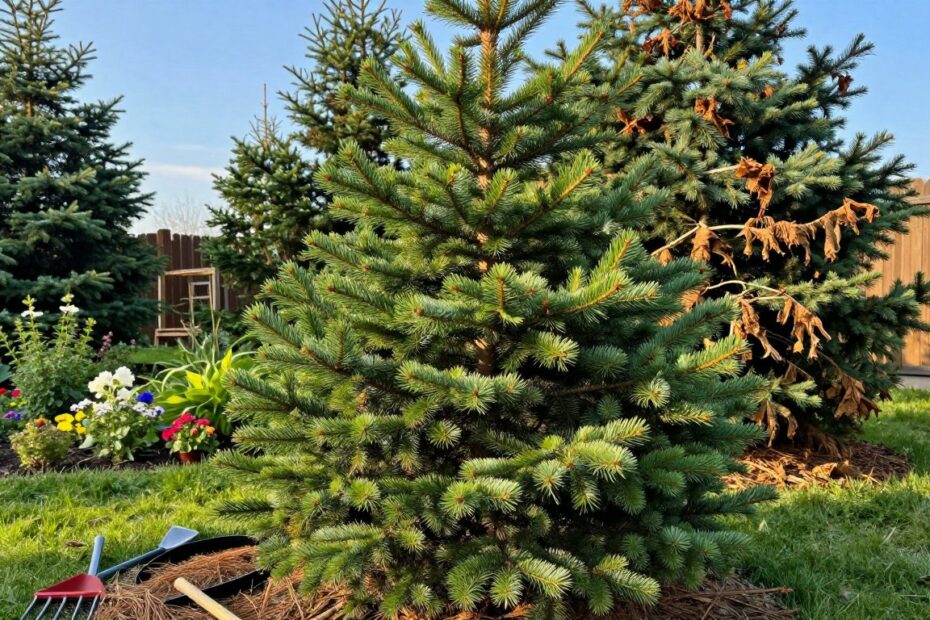 Czego nie lubią świerki