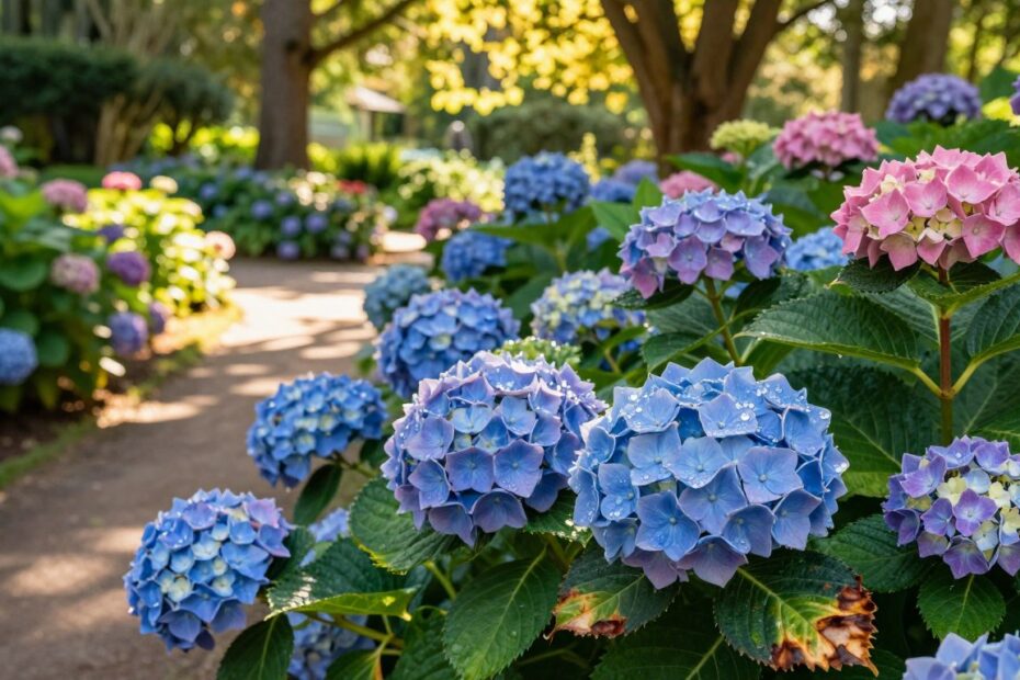 Czy hortensje lubią słońce