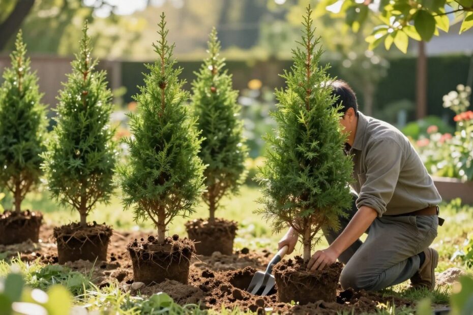 Czy można przesadzać kilkuletnie tuje