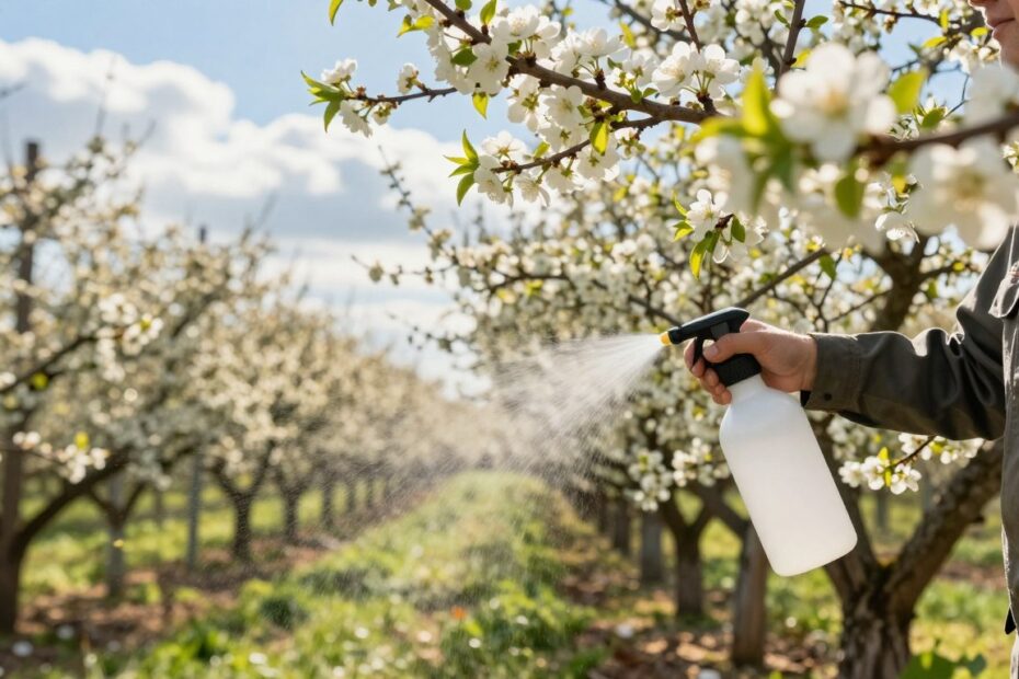 Czym pryskać śliwy na wiosnę