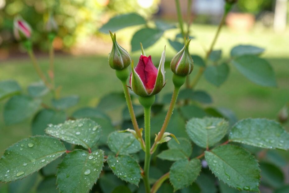 Dlaczego róża nie kwitnie