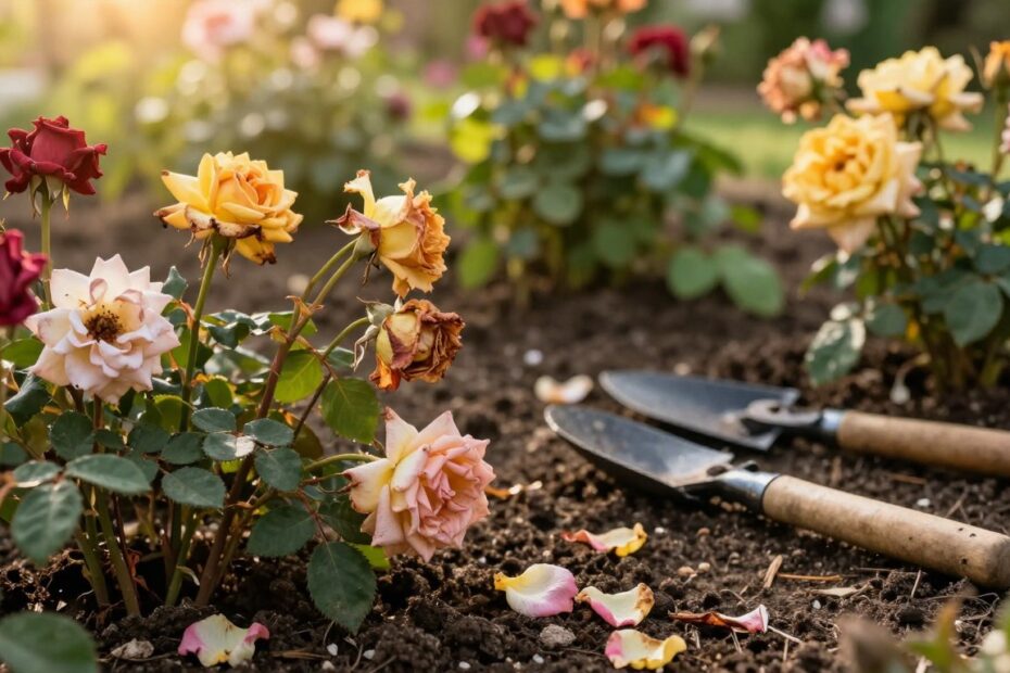 Dlaczego róże nie kwitną