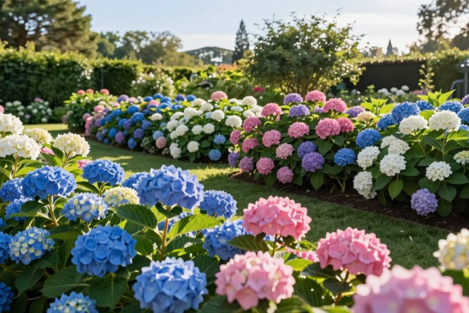 Jak gęsto sadzić hortensje