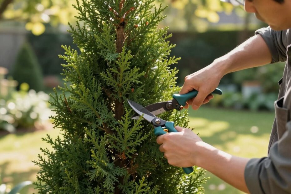 Jak przycinać modrzew na pniu