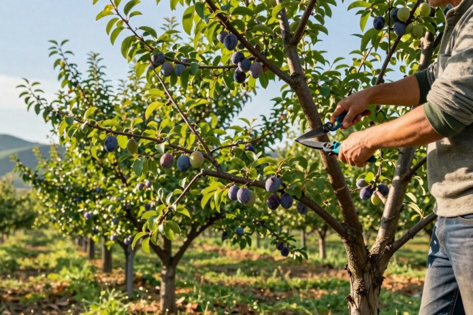 Jak przycinać śliwy