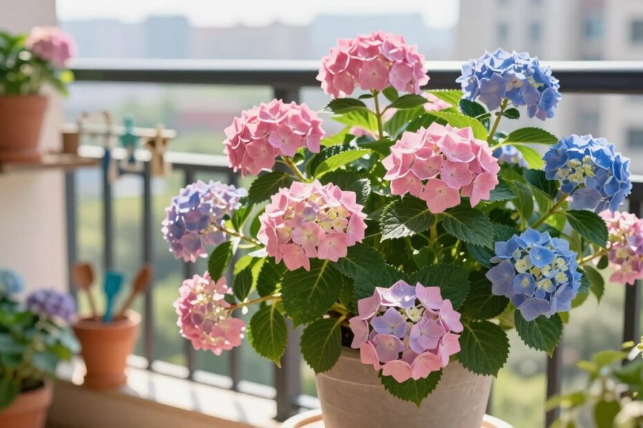 Jaka hortensja na balkon