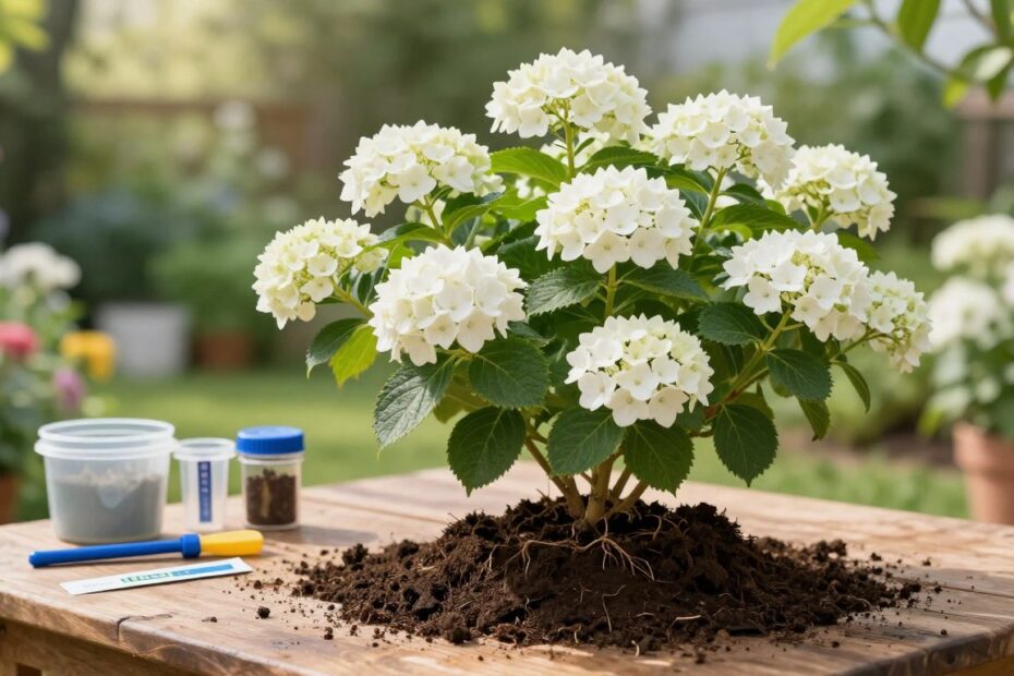 Jaka ziemia do hortensji białej