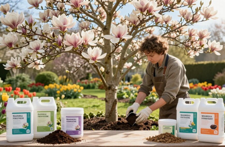 Jaki nawóz do magnolii wybrać, żeby nie przenawozić – bezpieczne opcje i terminy