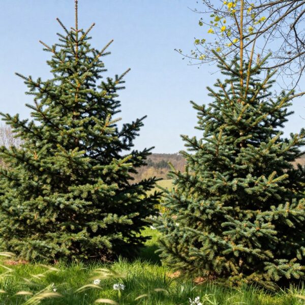 Jodła czy świerk do ogrodu – co lepiej znosi warunki, jak rośnie i co wybrać do działki