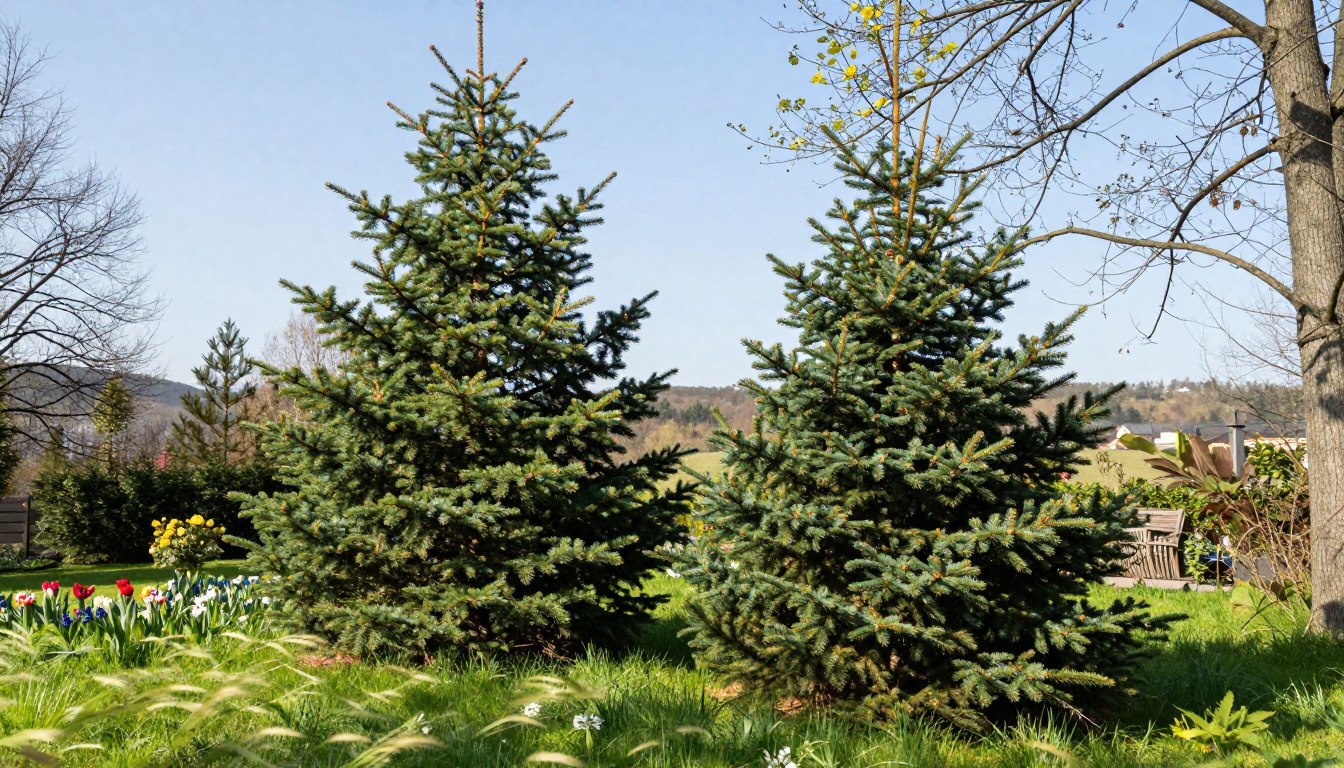 Jodła czy świerk do ogrodu