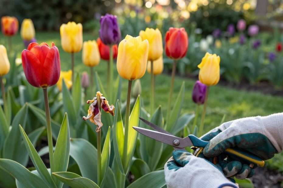 Kiedy obciąć tulipany po przekwitnięciu