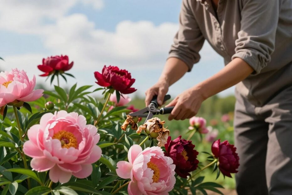 Kiedy przycinać piwonie po przekwitnięciu