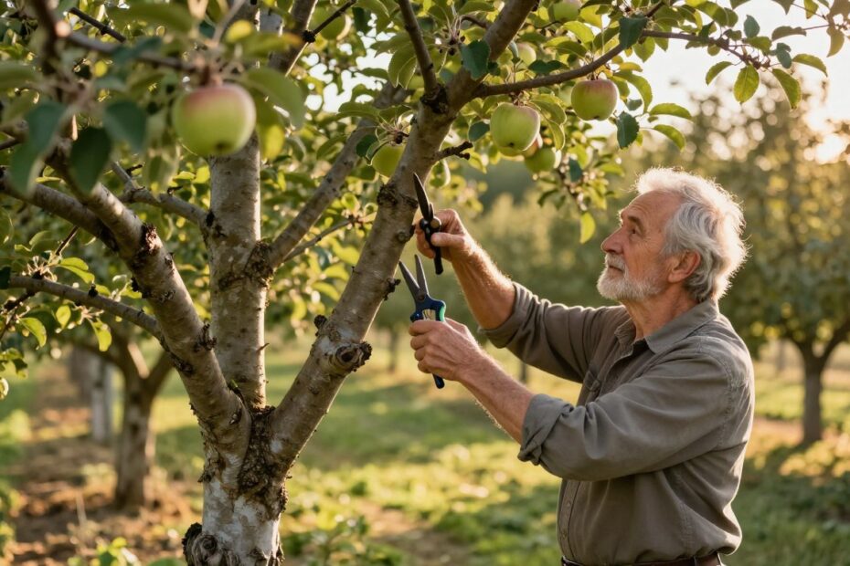 Kiedy przycinać stare jabłonie