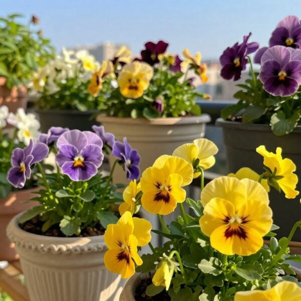 Kiedy sadzić bratki na balkonie, żeby długo kwitły – terminy i odporność na chłód