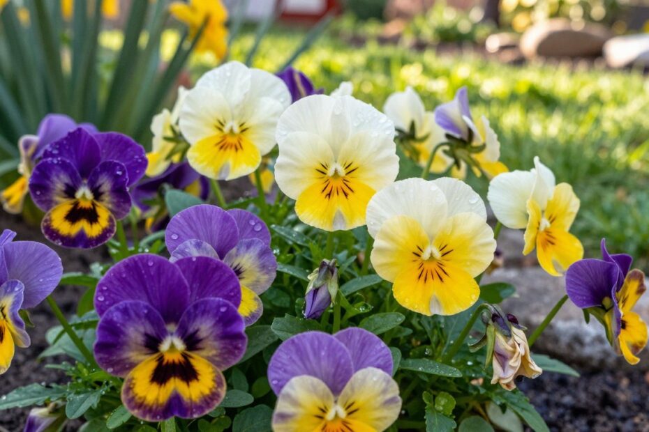 Co zrobić gdy bratki przekwitną