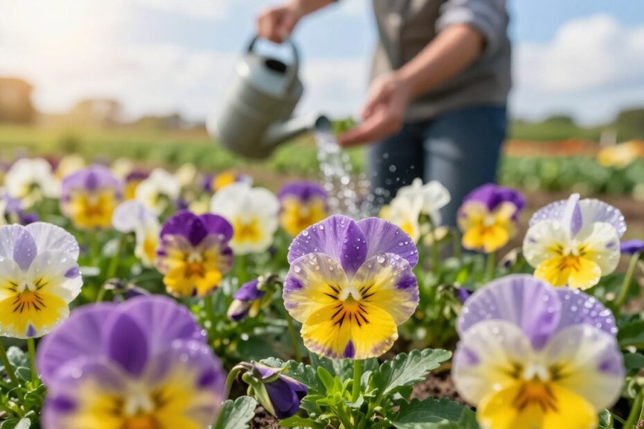 Jak często podlewać bratki