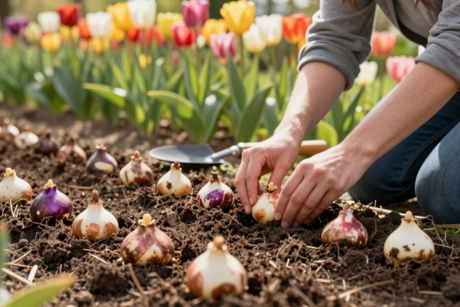 Jak głęboko sadzić tulipany