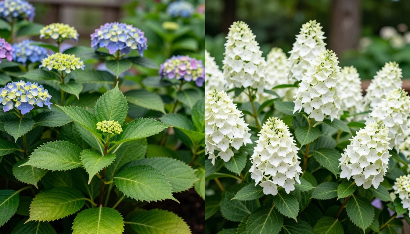 Jak odróżnić hortensję bukietową od ogrodowej