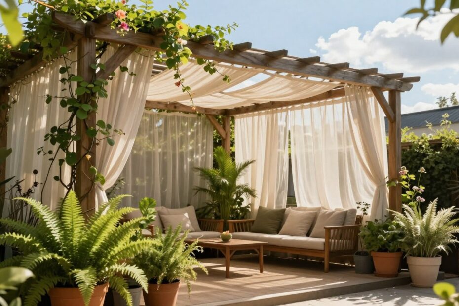 Jak osłonić taras przed słońcem