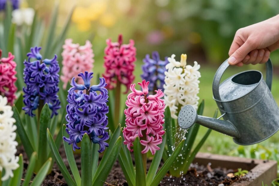 Jak podlewać hiacynty