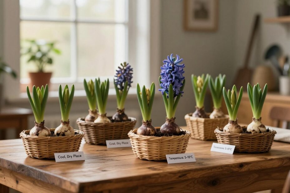 Jak przechować cebulki hiacyntów