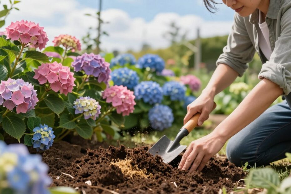 Jak przygotować podłoże pod hortensje