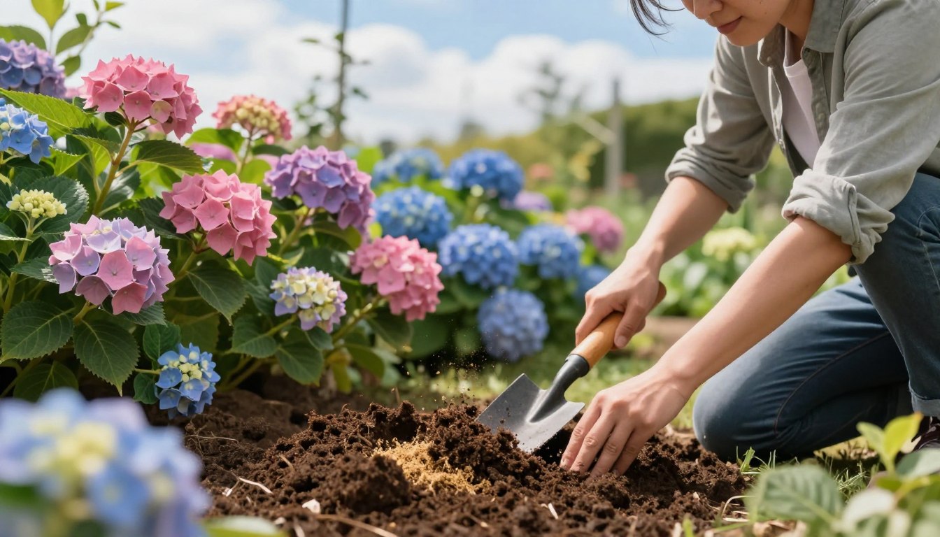 Jak przygotować podłoże pod hortensje