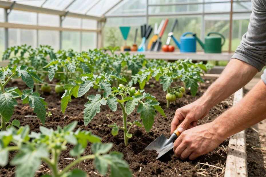 Jak sadzić pomidory w szklarni