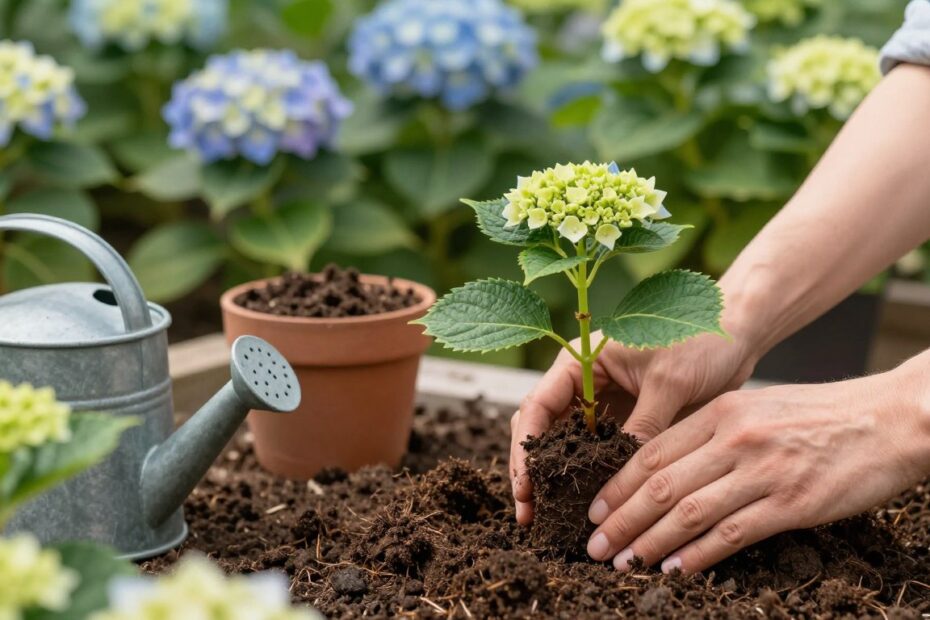 Jak ukorzenić hortensję bukietową