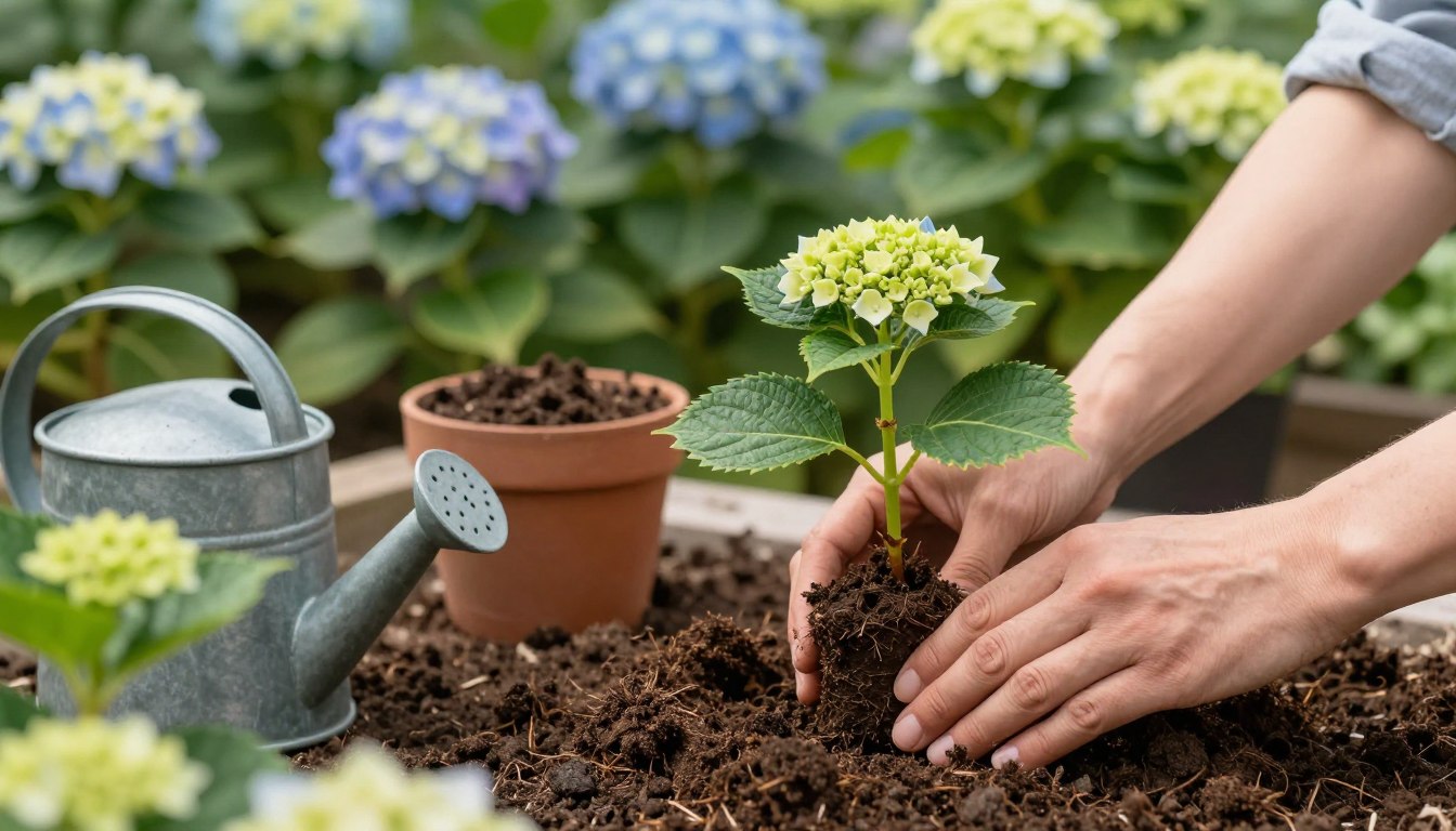 Jak ukorzenić hortensję bukietową