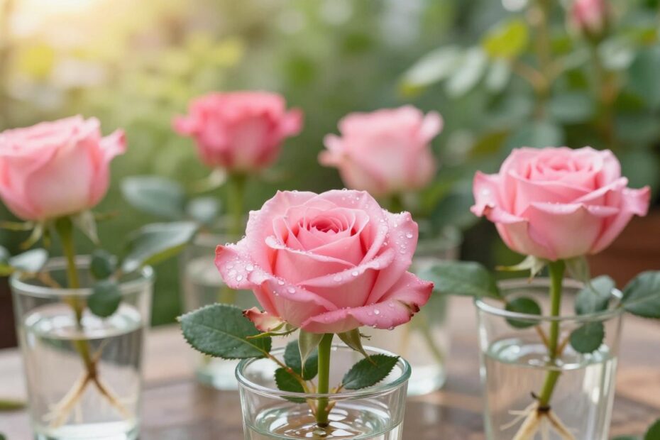 Jak ukorzenić różę ciętą