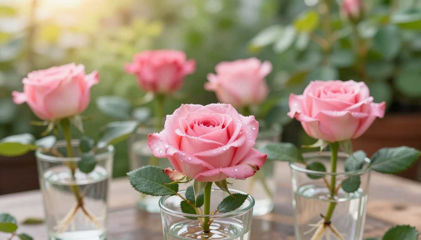 Jak ukorzenić różę ciętą