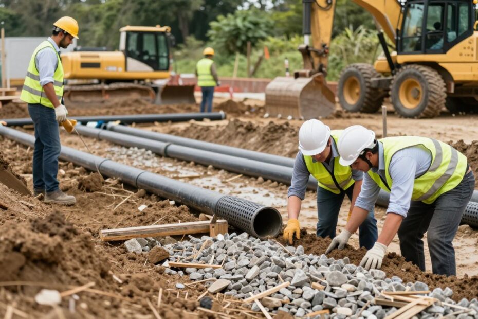 Jak utwardzić podmokły teren