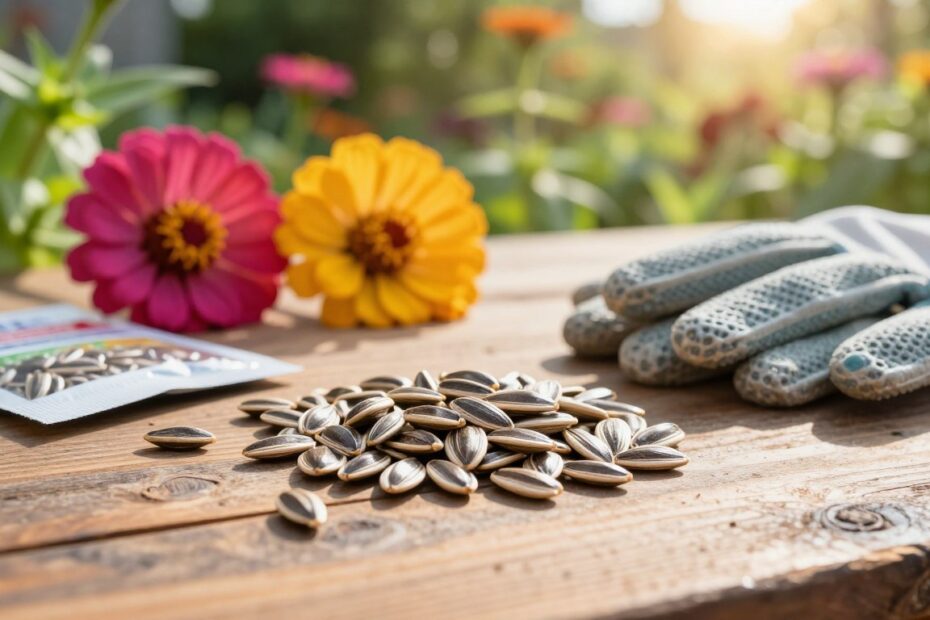 Jak wyglądają nasiona cynii