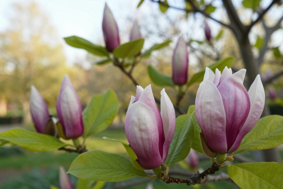 Jak wyglądają pąki magnolii