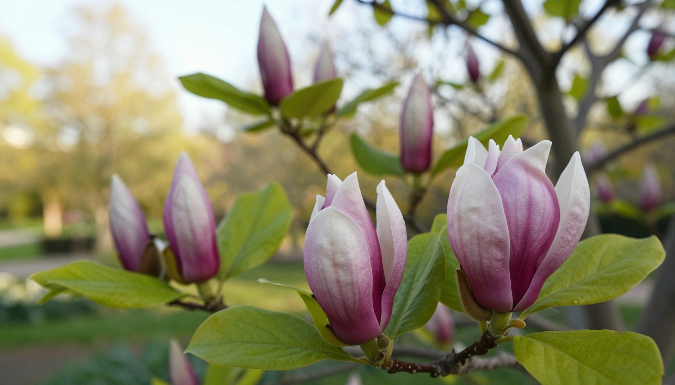 Jak wyglądają pąki magnolii
