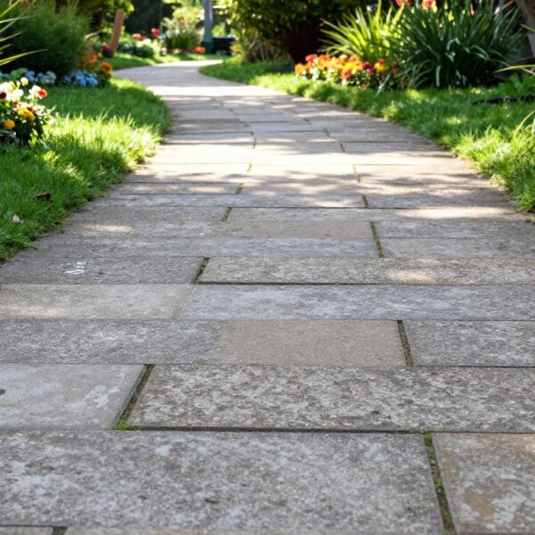 Jak wykorzystać stare płyty chodnikowe – pomysły na ścieżki, obrzeża i małą architekturę