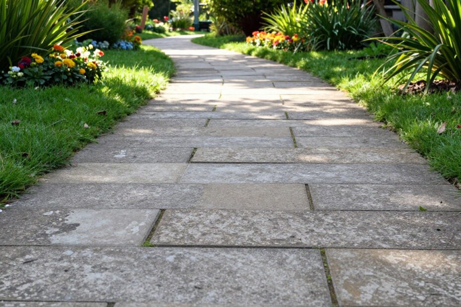 Jak wykorzystać stare płyty chodnikowe