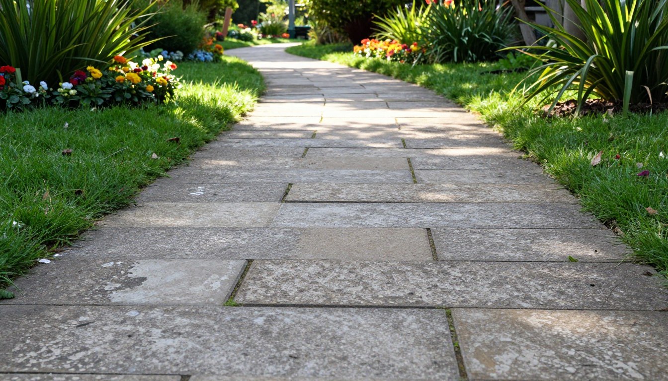 Jak wykorzystać stare płyty chodnikowe