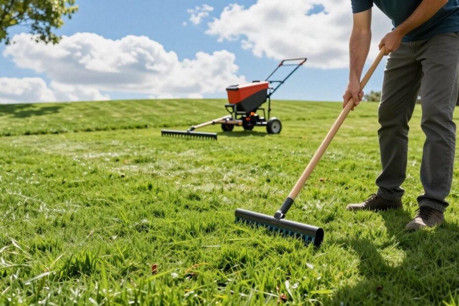 Jak wyrównać trawnik