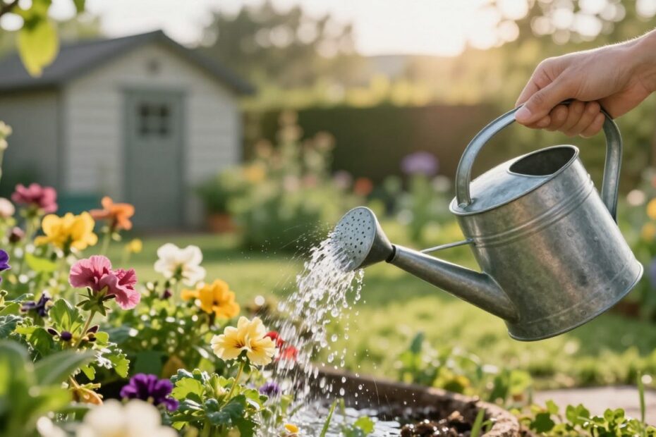 Jak zmiękczyć wodę do podlewania roślin