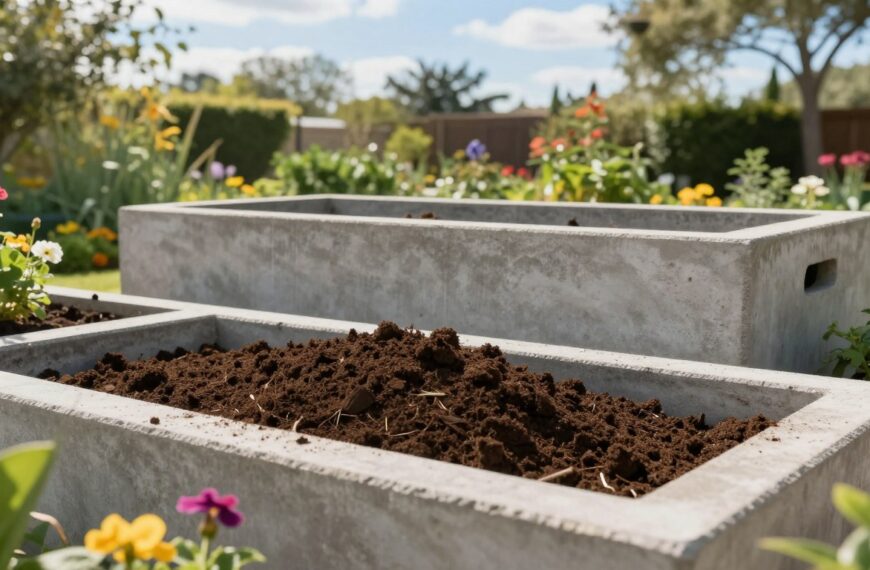 Jak zrobić kompostownik z płyt betonowych – trwała konstrukcja i wygodny dostęp do kompostu