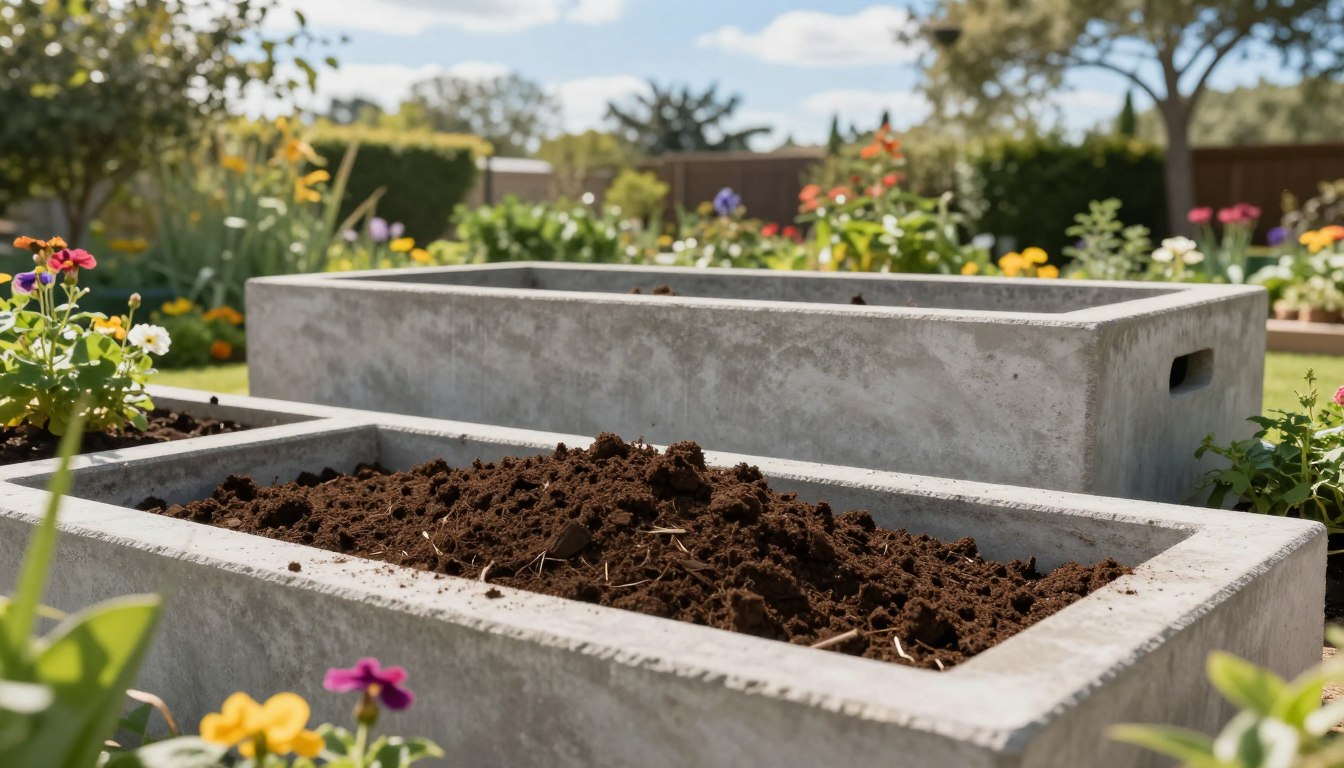 Jak zrobić kompostownik z płyt betonowych