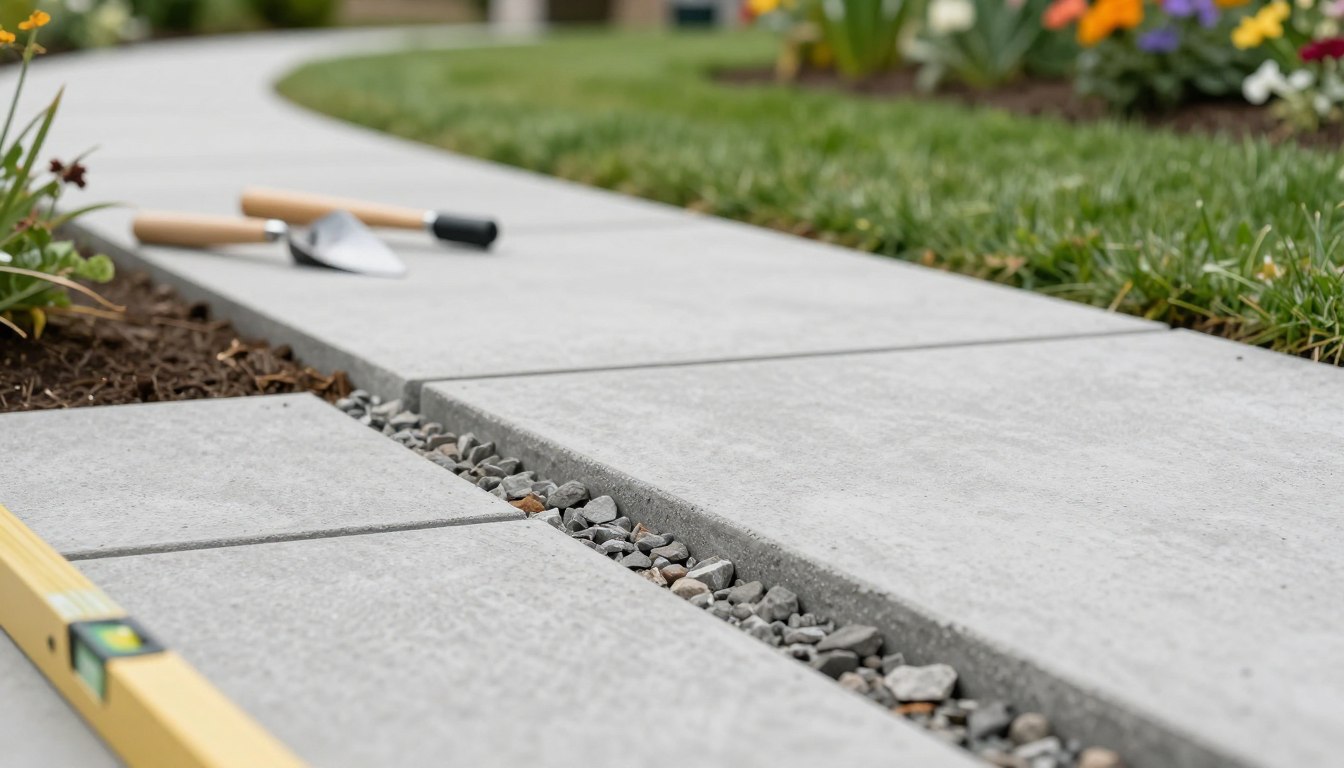Jak zrobić ścieżkę z płyt betonowych