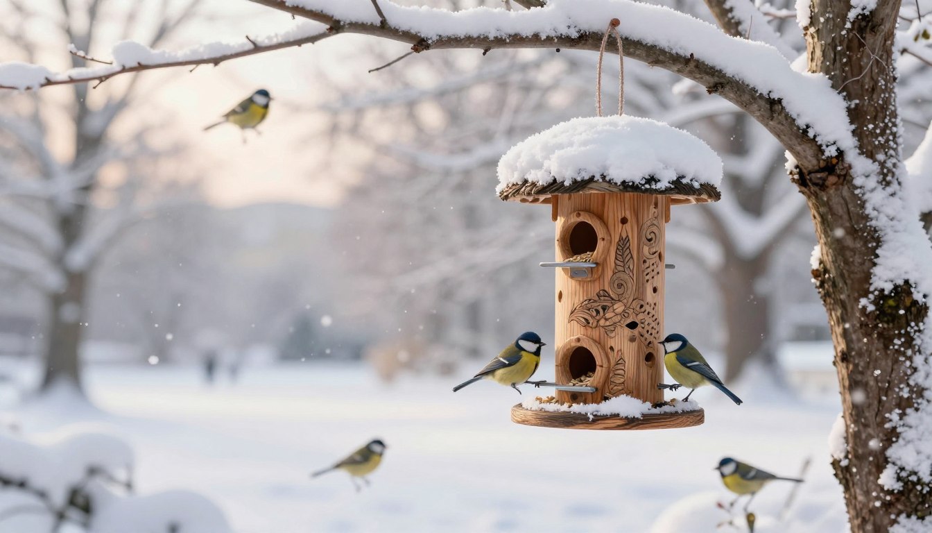 Jak zwabić ptaki do karmnika