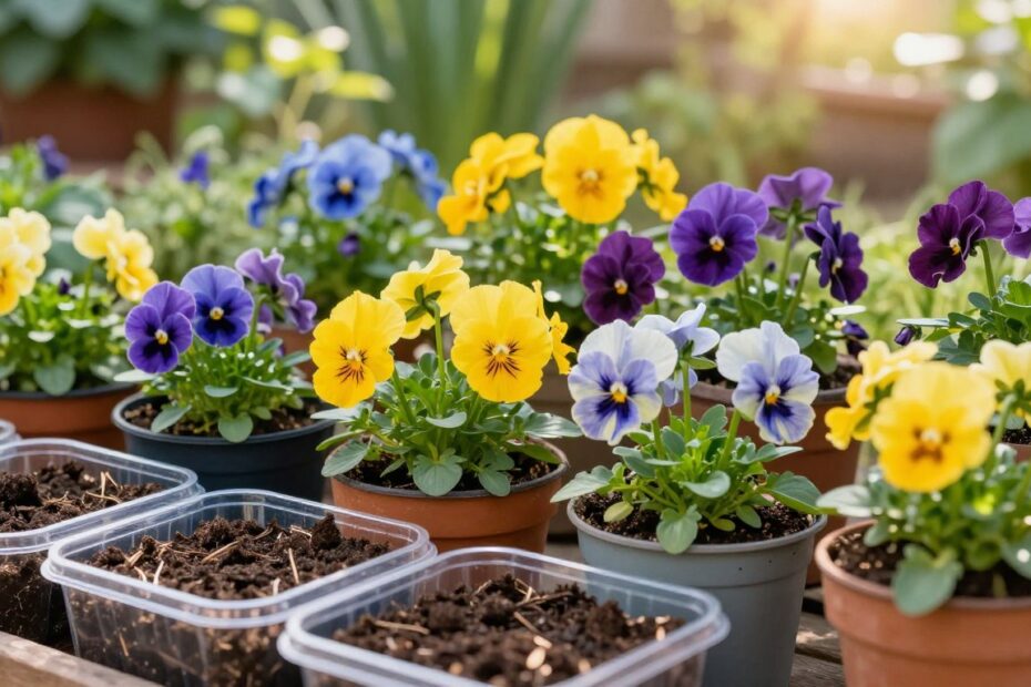 Jaka ziemia do bratków