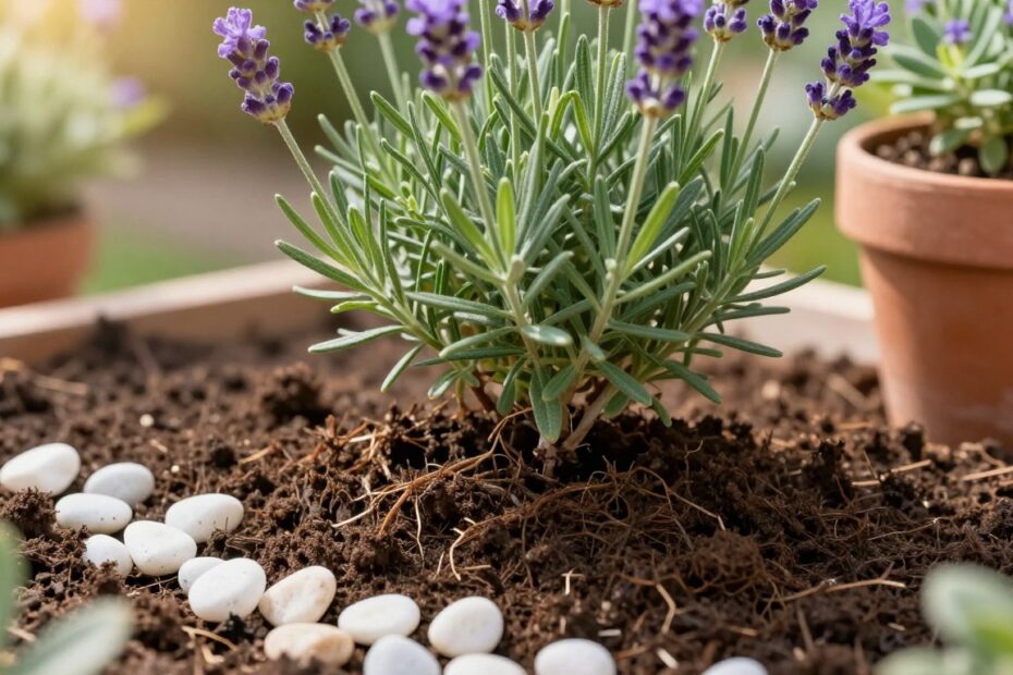 Jaka ziemia do lawendy w doniczce